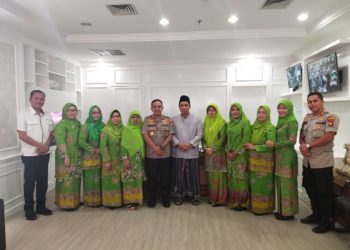 Kapolres Metro Jakarta Utara ajak Pengurus Muslimat NU andil dalam kegiatan “Police Go To School”