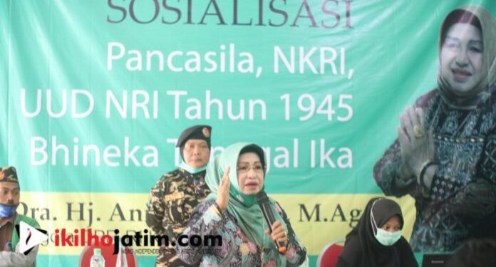 PC Muslimat NU Pasuruan Sosialisasikan Empat Pilar Kebangsaan