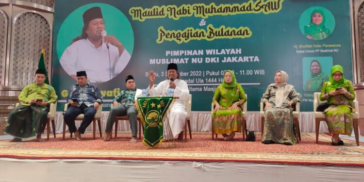 Gelar Maulid Nabi di Masjid Istiqlal, Muslimat NU DKI Jakarta