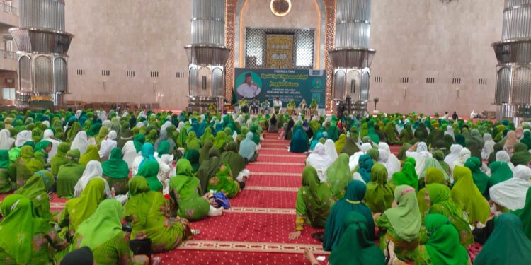 Gelar Maulid Nabi di Masjid Istiqlal, Muslimat NU DKI Jakarta