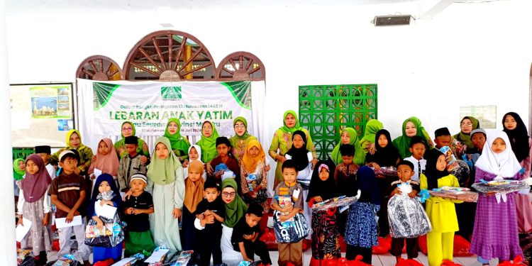 Edukasi Kental Manis Bukan Susu, Pengukuhan Ibu Asuh Bagi Anak Terindikasi Stunting, Sosialisasi Pemberdayaan Ekonomi Perempuan dan Kegiatan Lebaran Anak Yatim di Provinsi Maluku