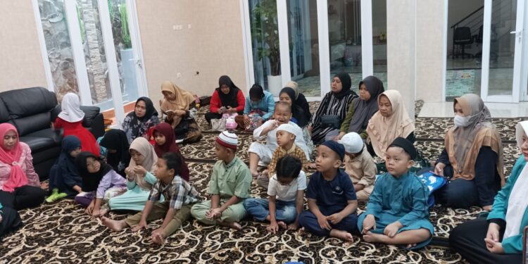 YPMNU melaksanakan Pesantren Balita Ramadan sebagai implementasi GRRA di Kantor  PP Muslimat NU Pengadegan