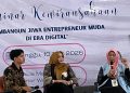 Semangat Wirausaha dan Literasi Halal Menggema di Seminar Kewirausahaan,dikawal bersama LP3H PP Muslimat NU