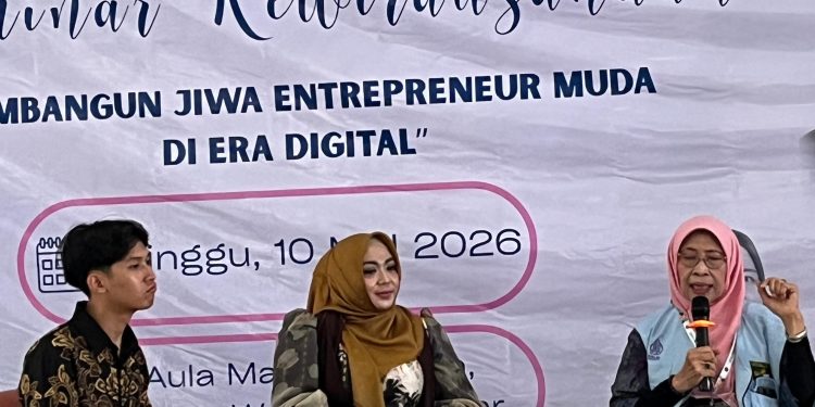Semangat Wirausaha dan Literasi Halal Menggema di Seminar Kewirausahaan,dikawal bersama LP3H PP Muslimat NU