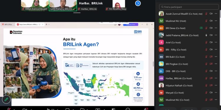 PP Muslimat NU Sosialisasikan Kerja Sama Strategis dengan BRI untuk Penguatan Ekonomi dan Pemberdayaan Perempuan